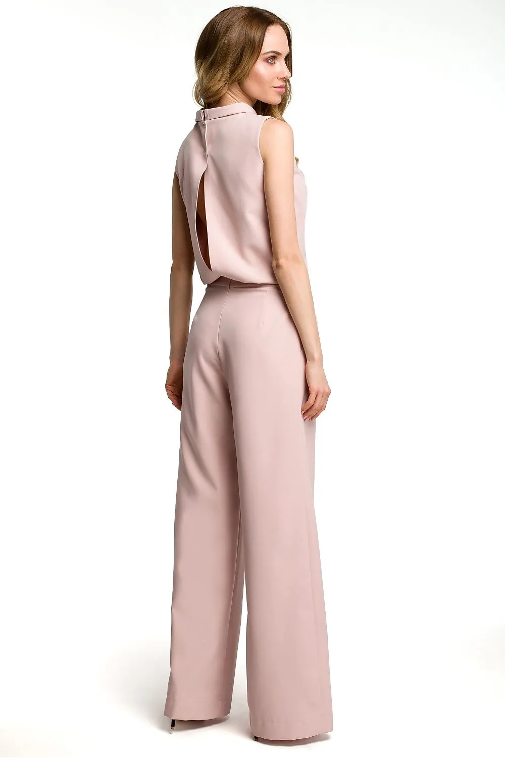Slit Back Elegant Trousers Set