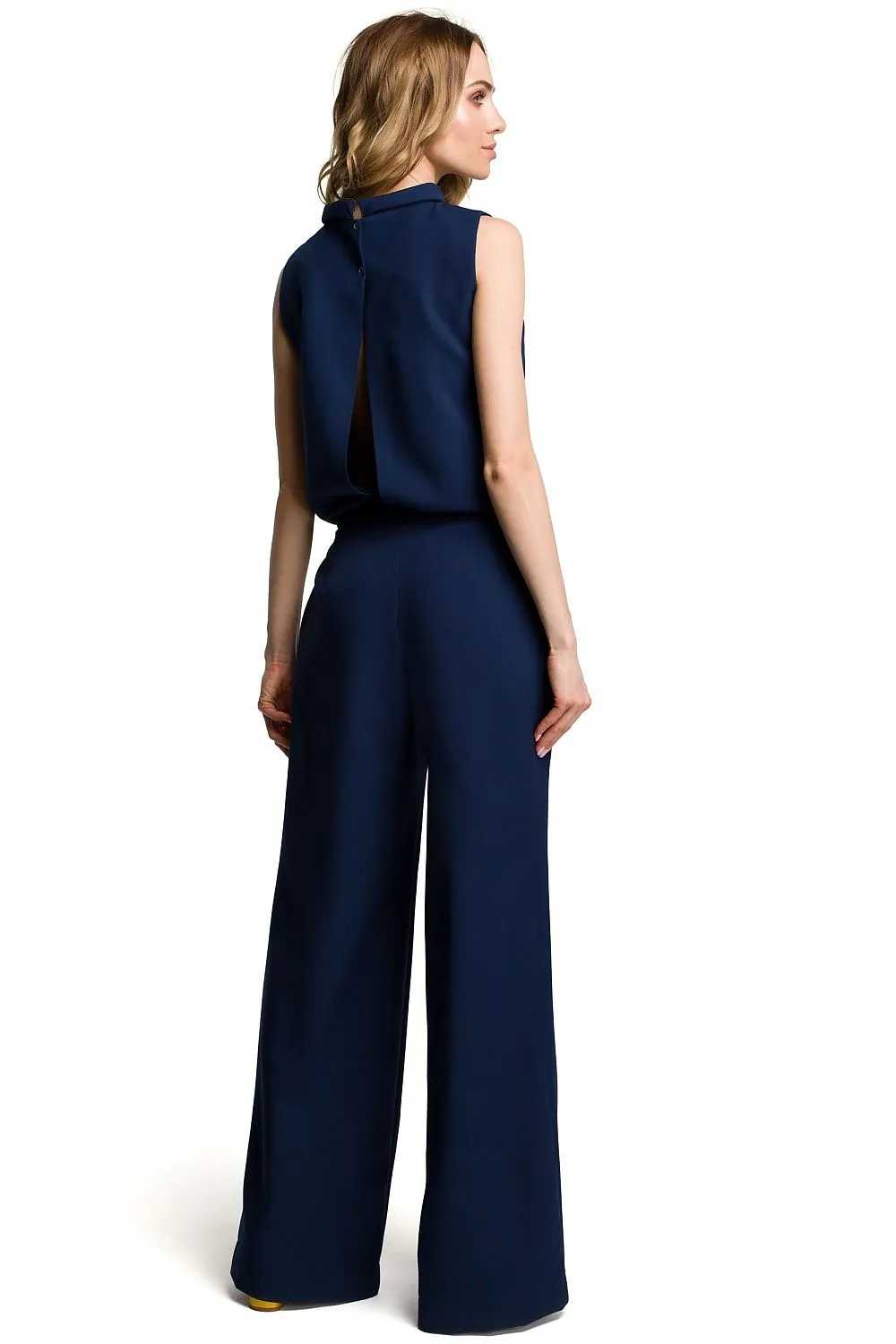 Slit Back Elegant Trousers Set