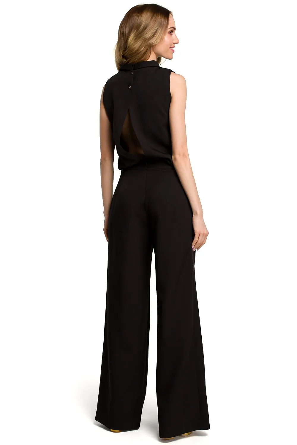Slit Back Elegant Trousers Set
