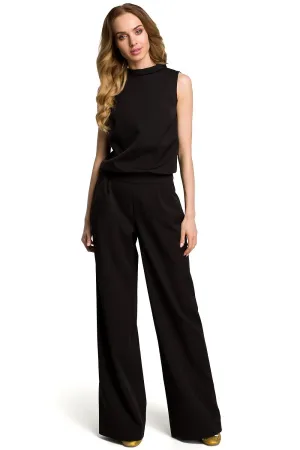 Slit Back Elegant Trousers Set