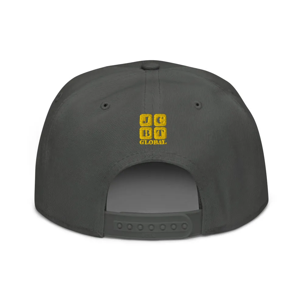 Snapback Hat "1052-0131 Reach For The Skies (Yellow Logo)"