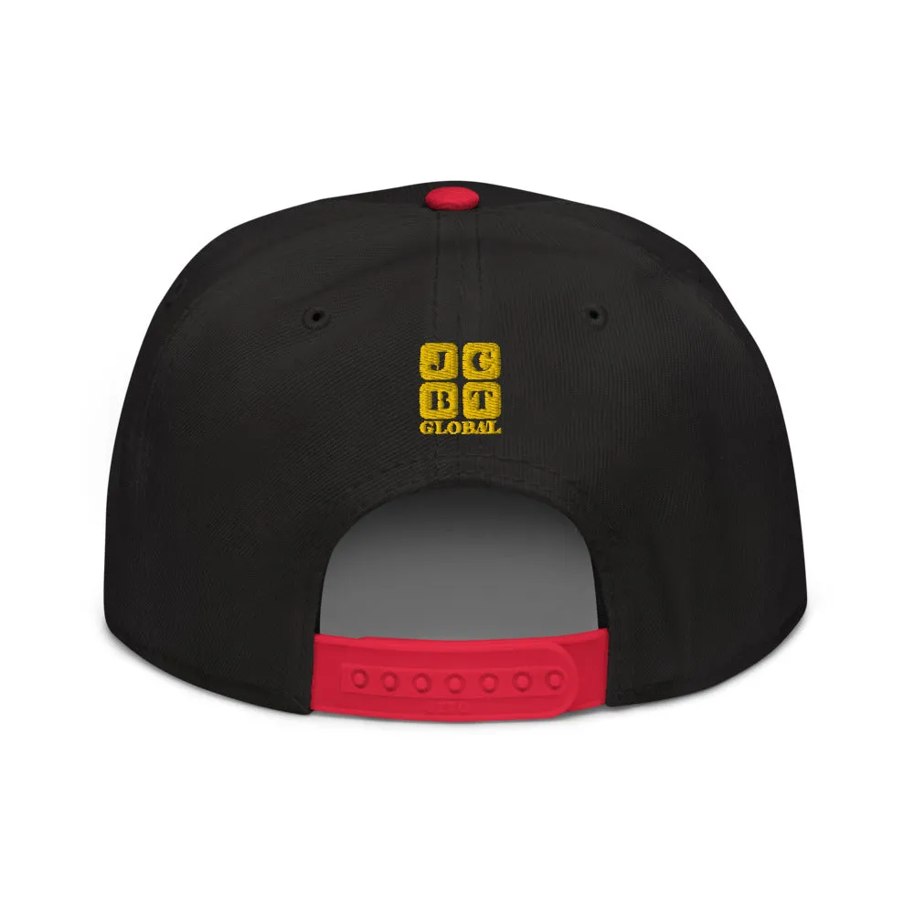 Snapback Hat "1052-0131 Reach For The Skies (Yellow Logo)"
