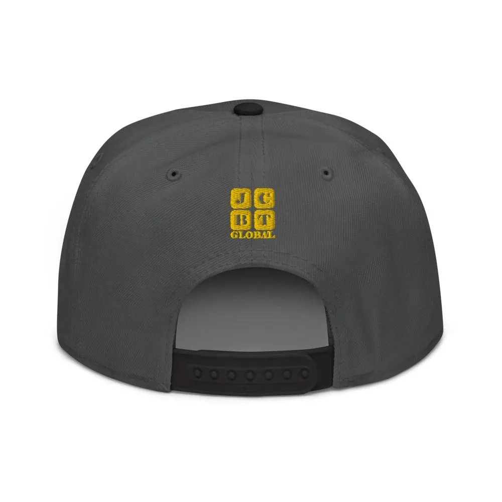 Snapback Hat "1052-0131 Reach For The Skies (Yellow Logo)"