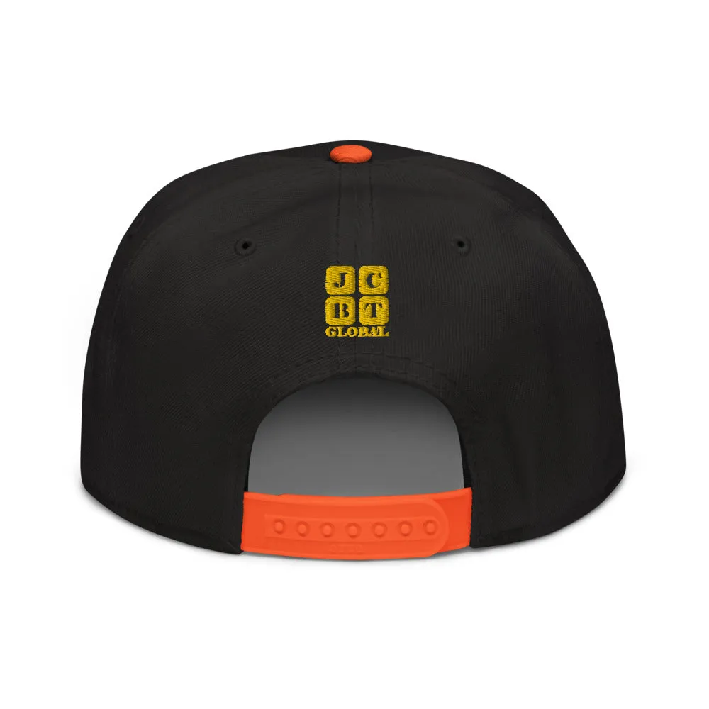 Snapback Hat "1052-0131 Reach For The Skies (Yellow Logo)"