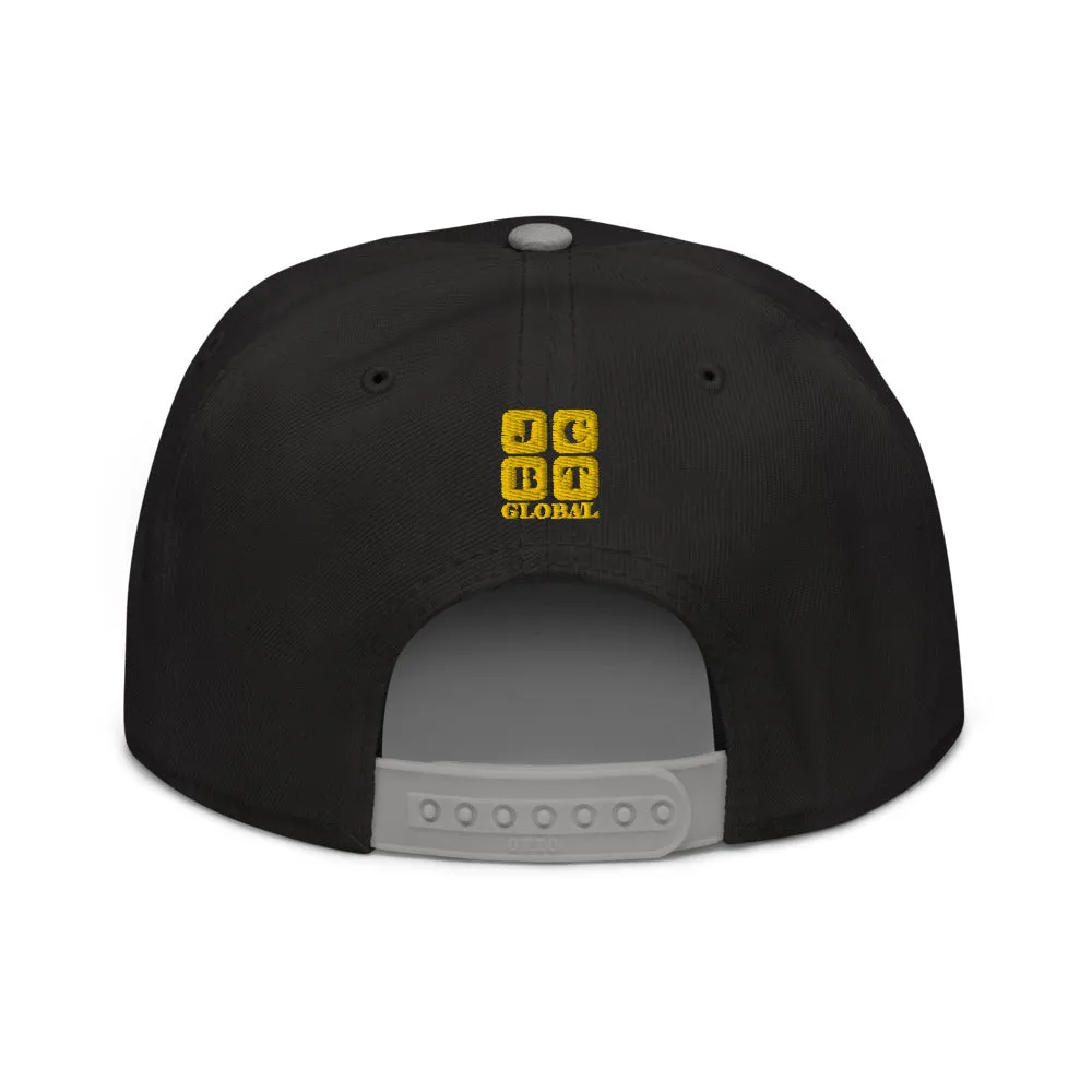 Snapback Hat "1052-0131 Reach For The Skies (Yellow Logo)"