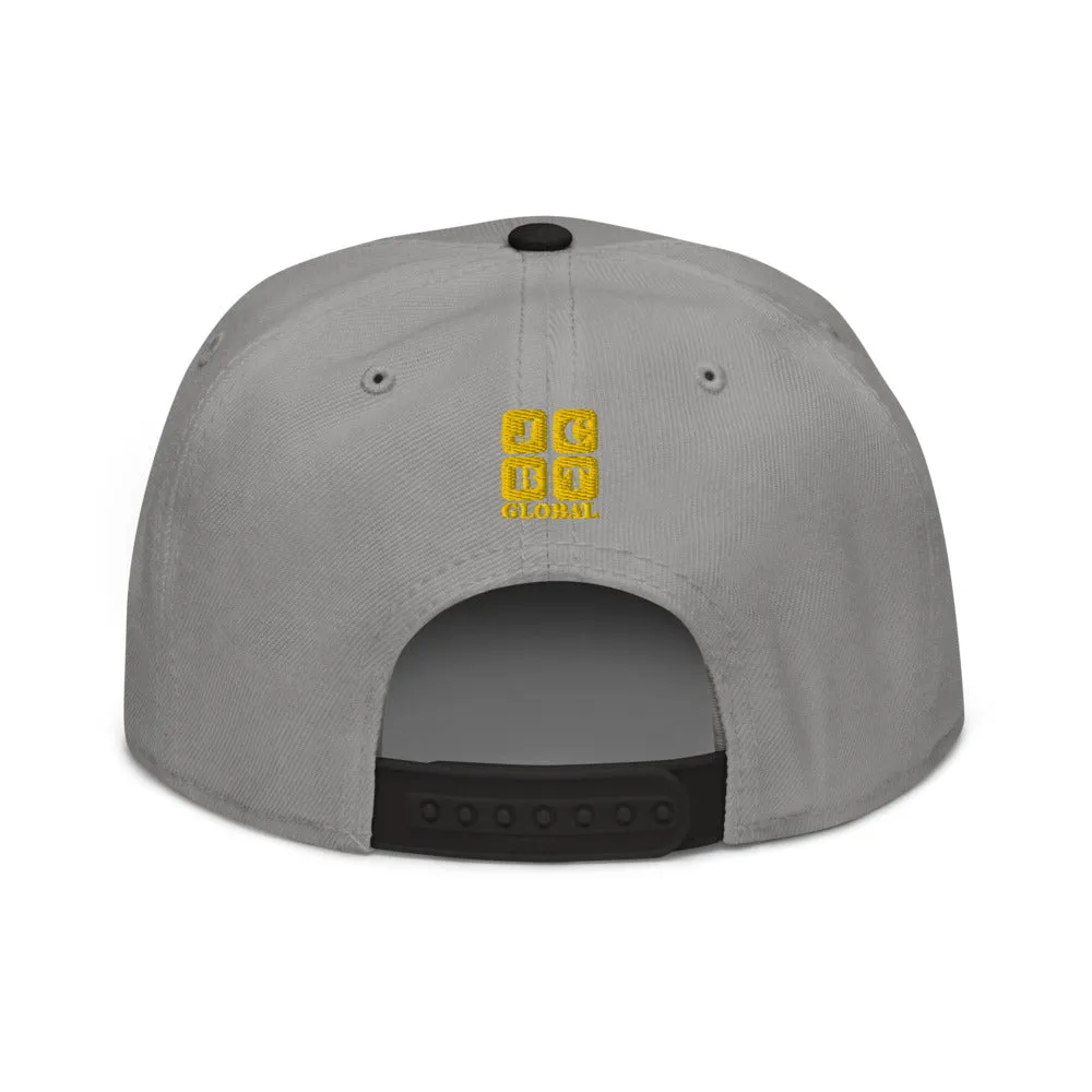 Snapback Hat "1052-0131 Reach For The Skies (Yellow Logo)"