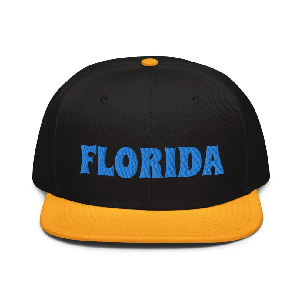 Snapback Hat "1053-0031 Florida (Blue Logo)"