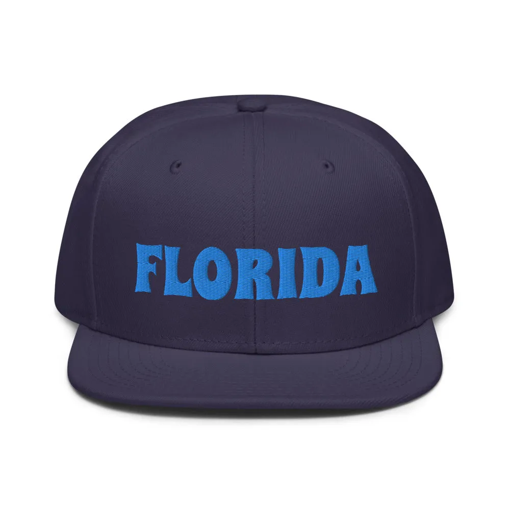 Snapback Hat "1053-0031 Florida (Blue Logo)"