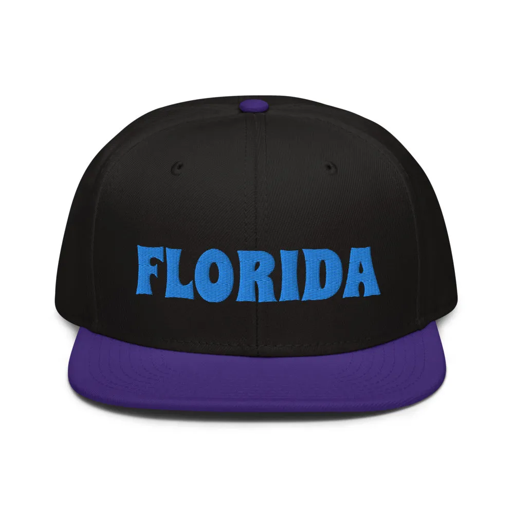 Snapback Hat "1053-0031 Florida (Blue Logo)"