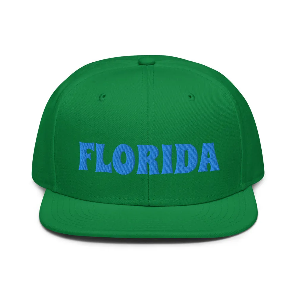 Snapback Hat "1053-0031 Florida (Blue Logo)"