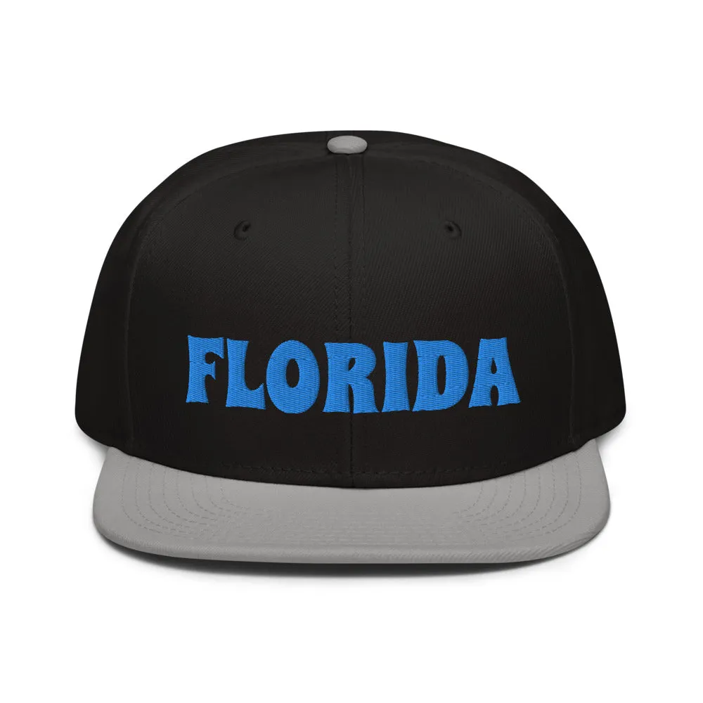 Snapback Hat "1053-0031 Florida (Blue Logo)"