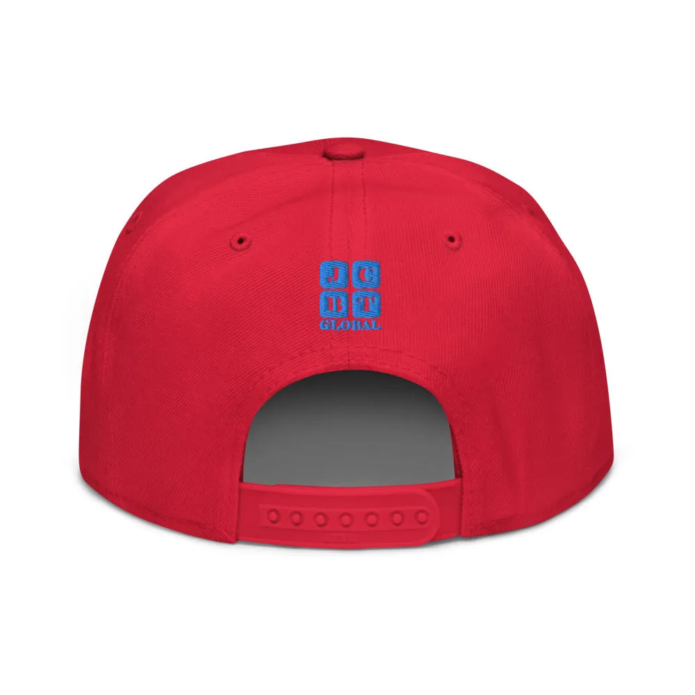 Snapback Hat "1053-0031 Florida (Blue Logo)"