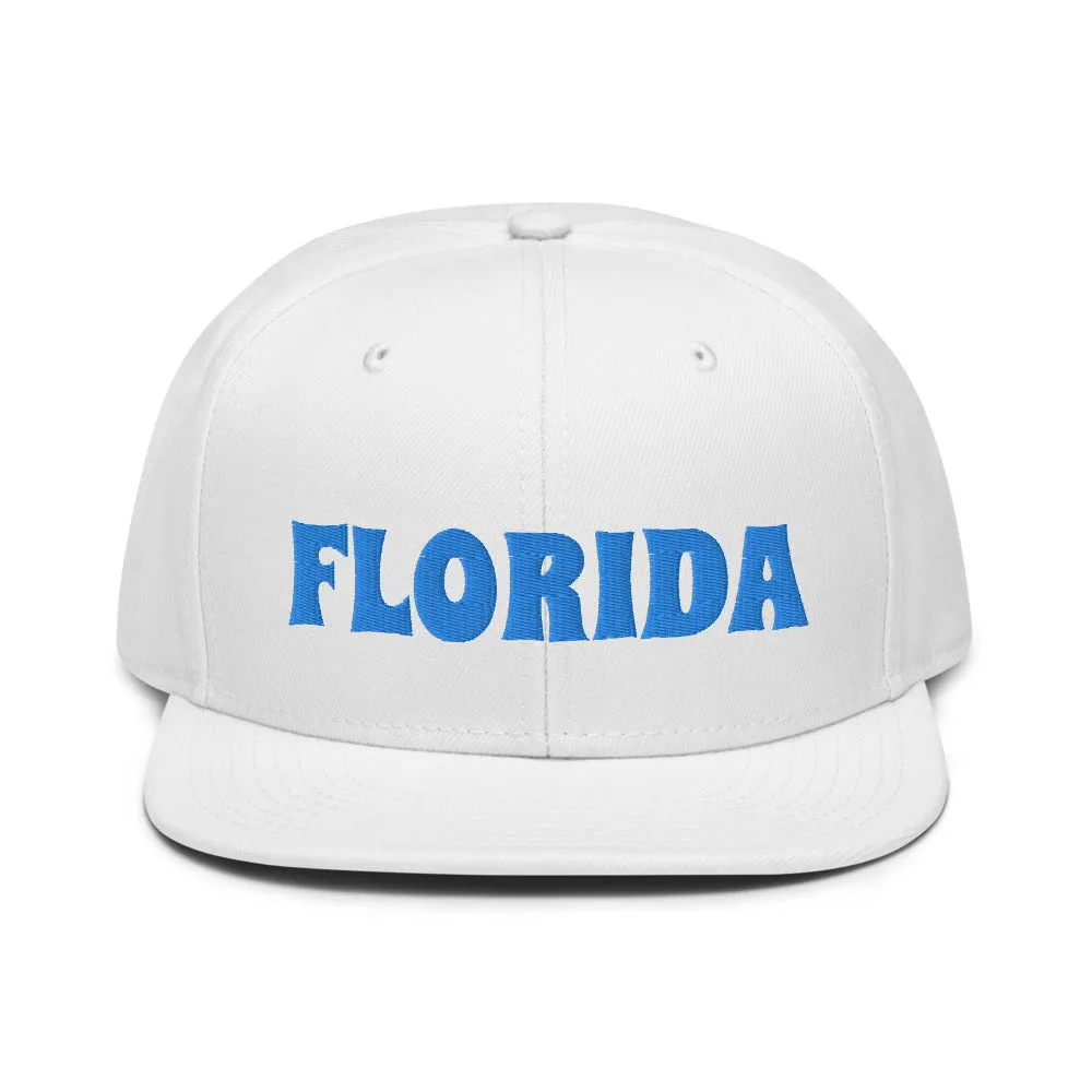 Snapback Hat "1053-0031 Florida (Blue Logo)"
