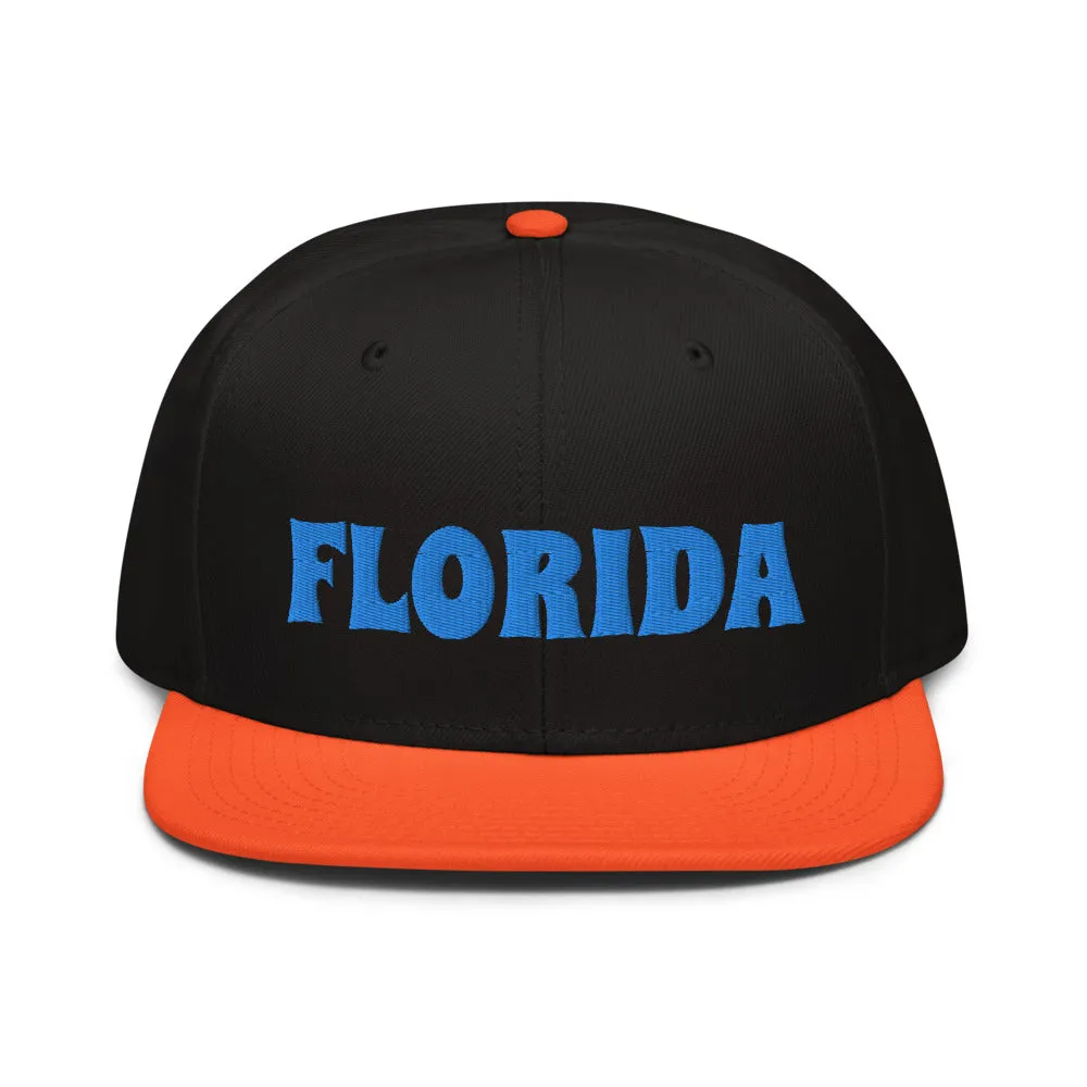 Snapback Hat "1053-0031 Florida (Blue Logo)"