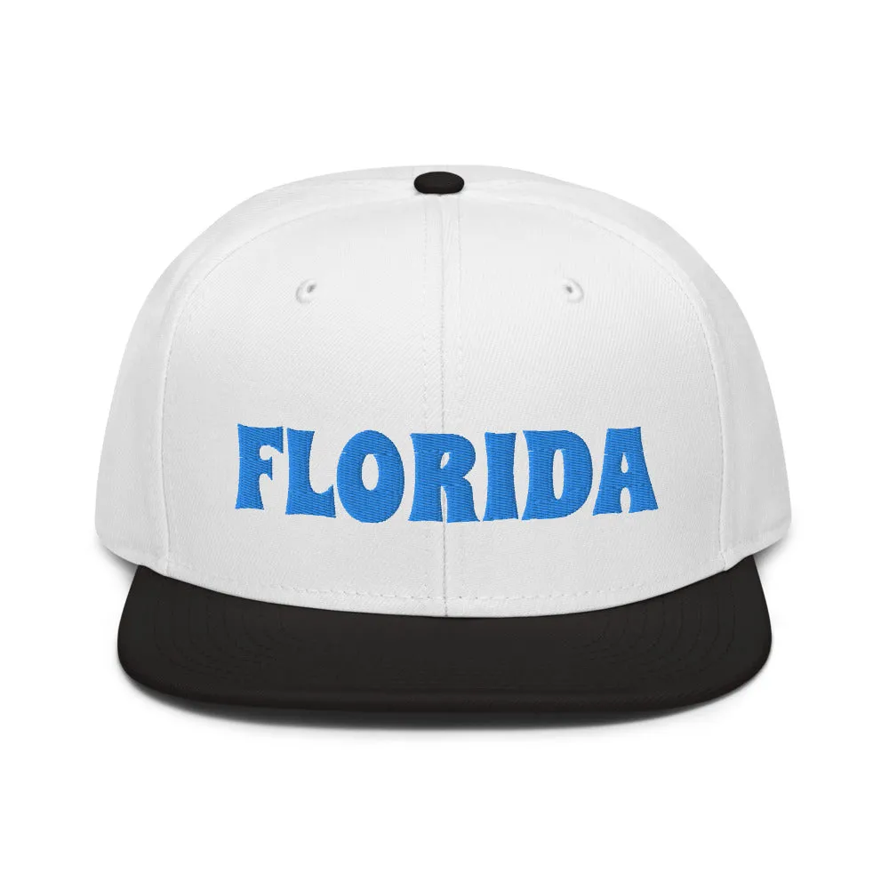Snapback Hat "1053-0031 Florida (Blue Logo)"