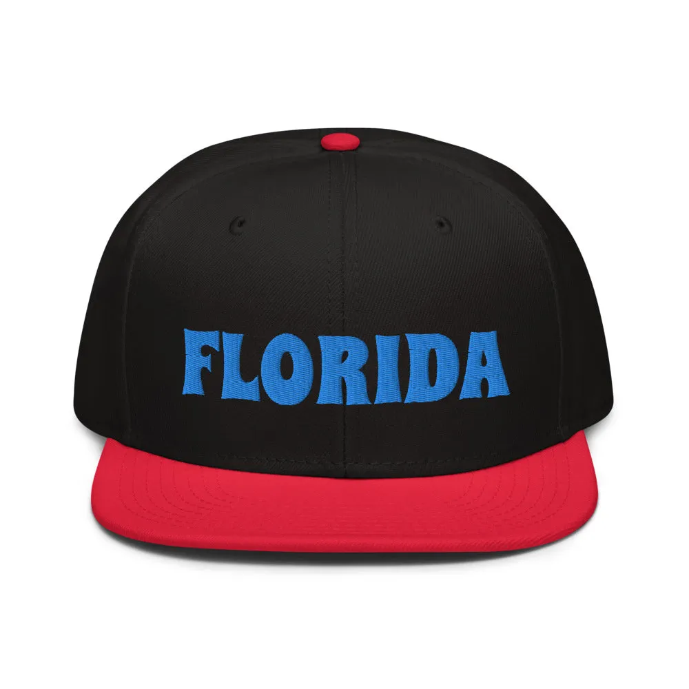 Snapback Hat "1053-0031 Florida (Blue Logo)"