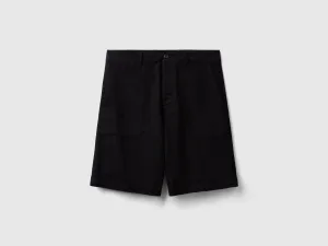Solid Regular Fit Shorts