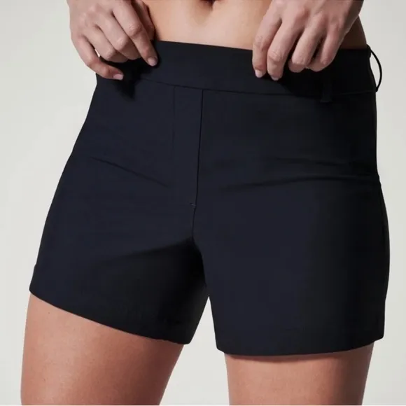 SPANX Sunshine Shorts Very Black XL 6” inseam