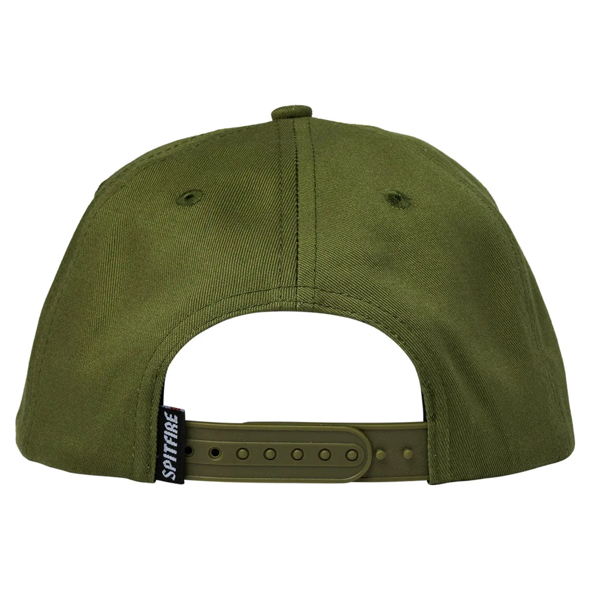 Spitfire - Old E Arch Snapback Olive/Gold