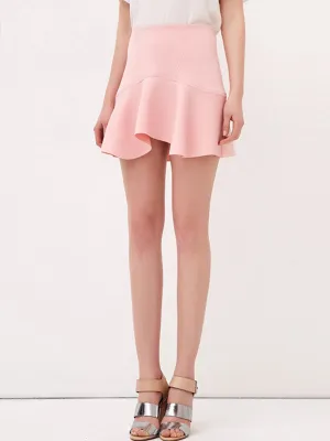 streamline flouncing skirt