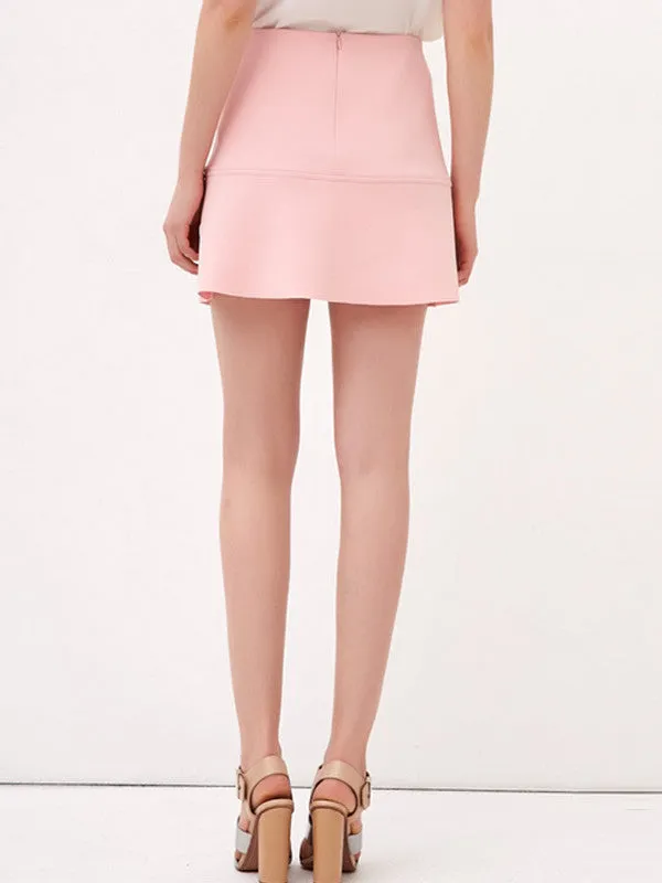 streamline flouncing skirt
