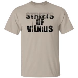 Streets of Vilnius - Men's Classic Short Sleeve T-Shirt