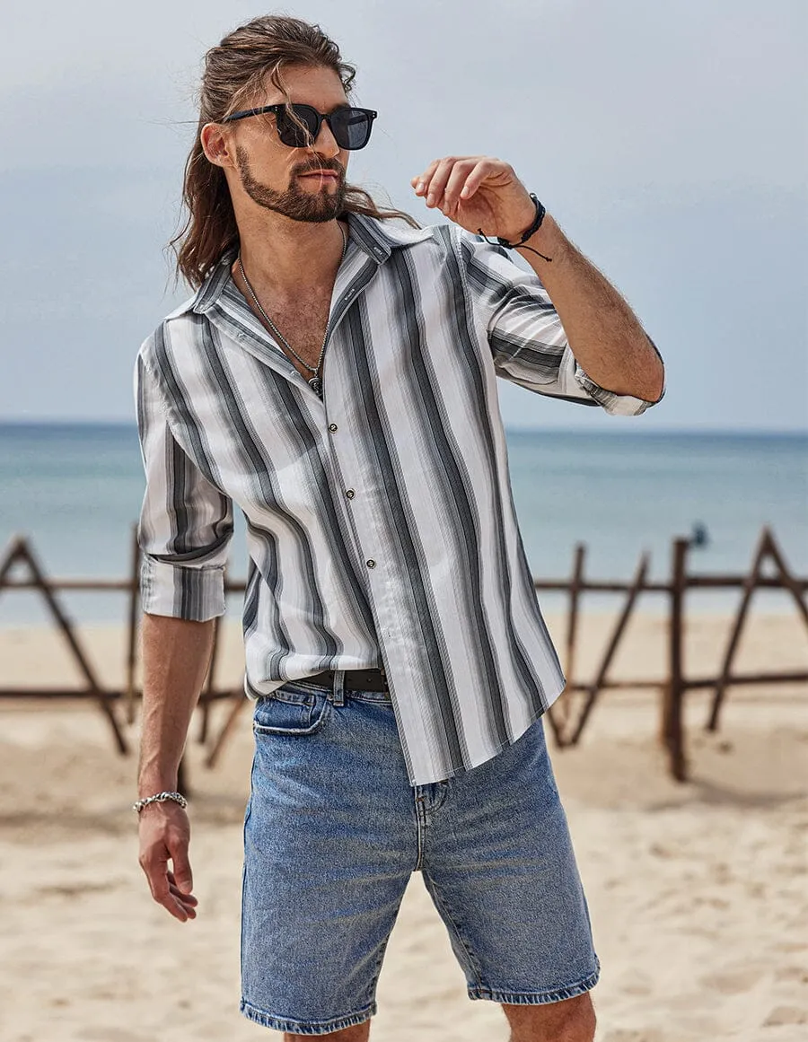 Striped Pattern Shirt