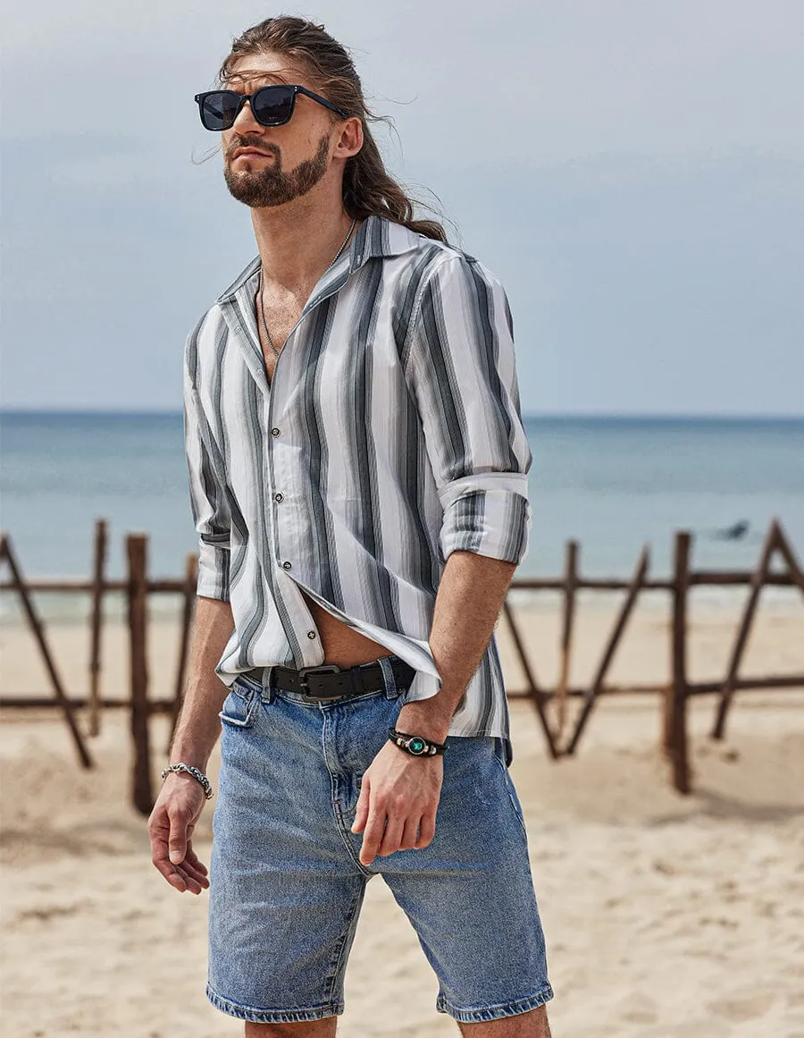 Striped Pattern Shirt