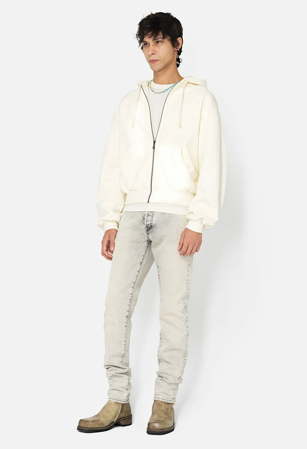 Studio Fleece Bogota Full Zip  / Salt