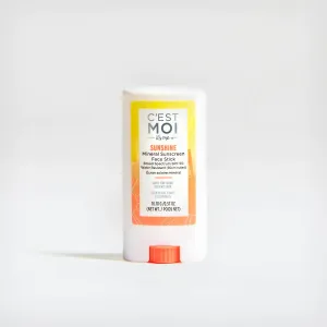 Sunshine Mineral Sunscreen Face Stick Broad Spectrum SPF 50 Water Resistant (80 minutes)‌