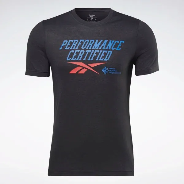 T-SHIRT REEBOK CROSSFIT MAGLIA UOMO WOD CLASSIC LOGO NERA