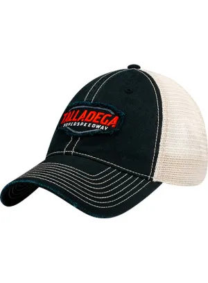 Talladega Distressed Charcoal Mesh Hat