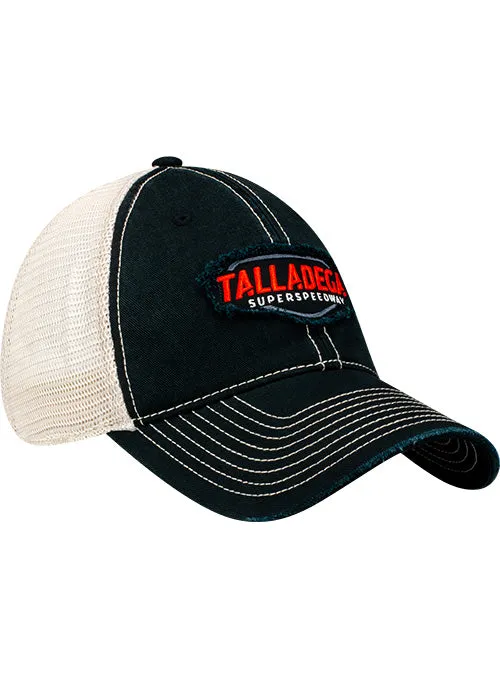 Talladega Distressed Charcoal Mesh Hat