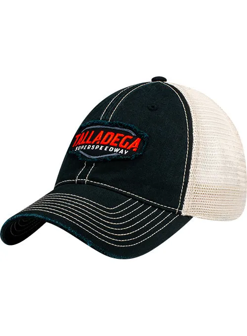 Talladega Distressed Charcoal Mesh Hat
