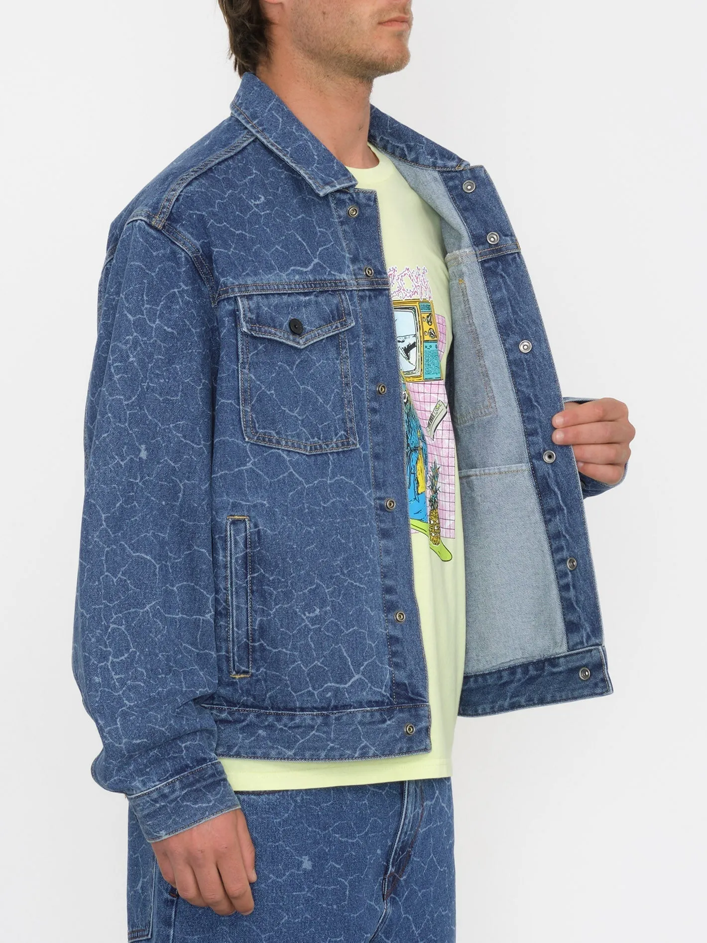 Tetsunori Denim Jacke - LAZER