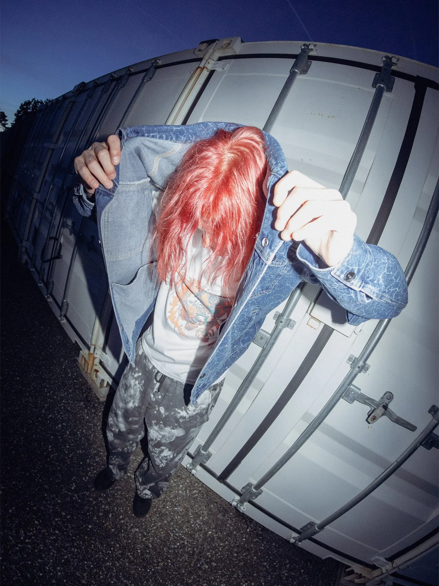 Tetsunori Denim Jacke - LAZER