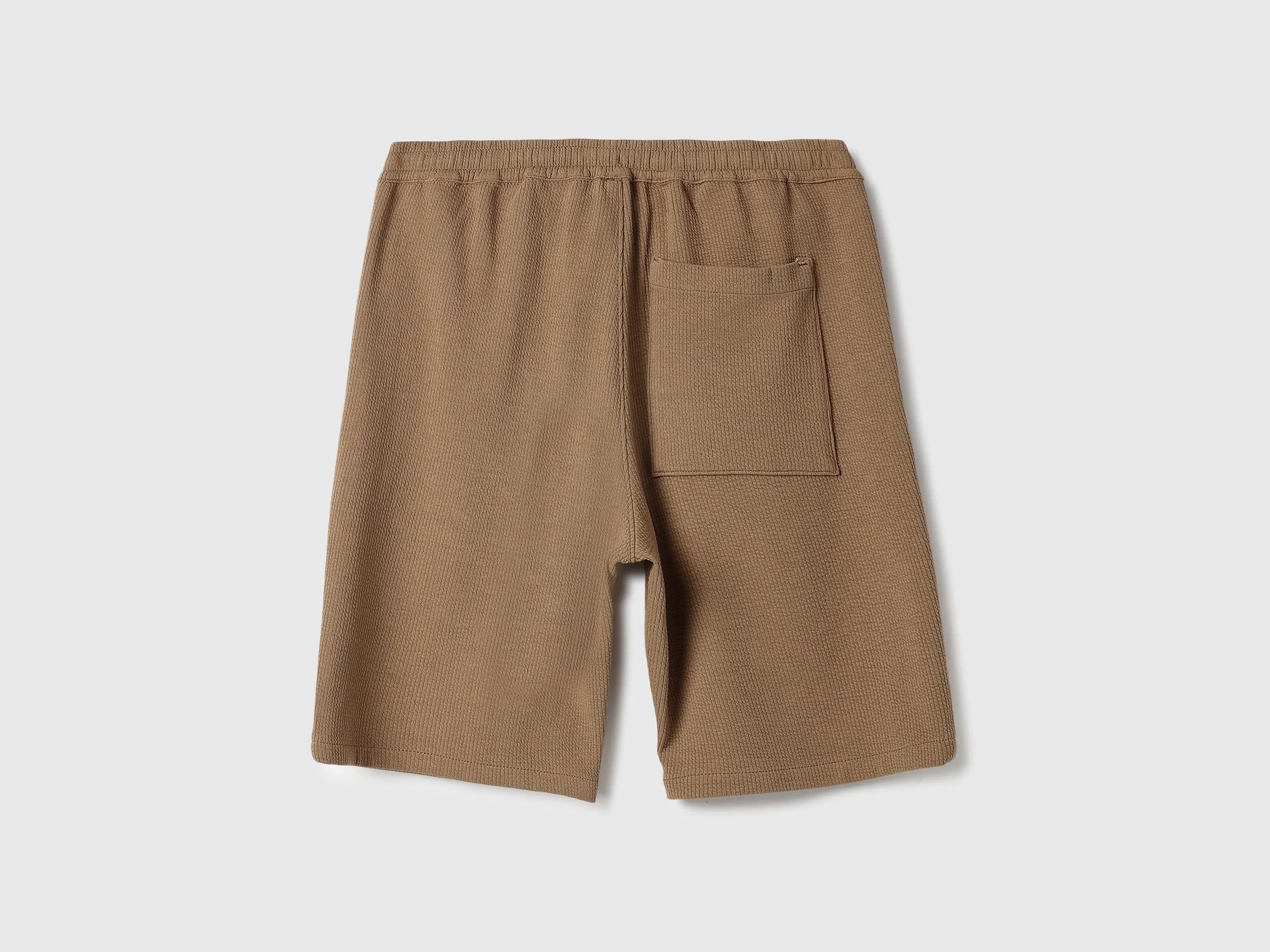 Textured Comfort Fit Cordinate Shorts