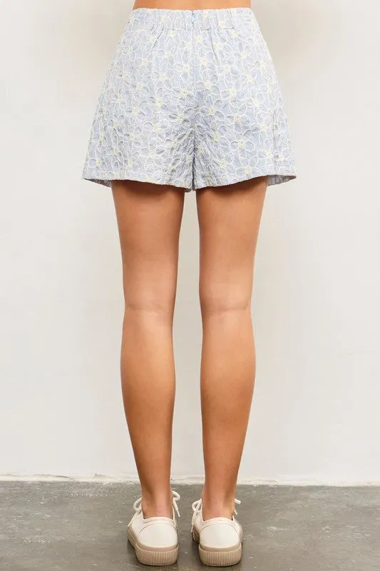 The Adri shorts- Lt Blue