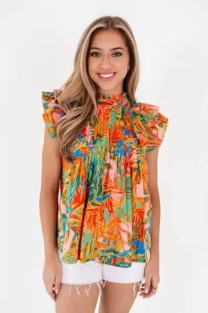 The Paloma Pleated Top by J. Marie