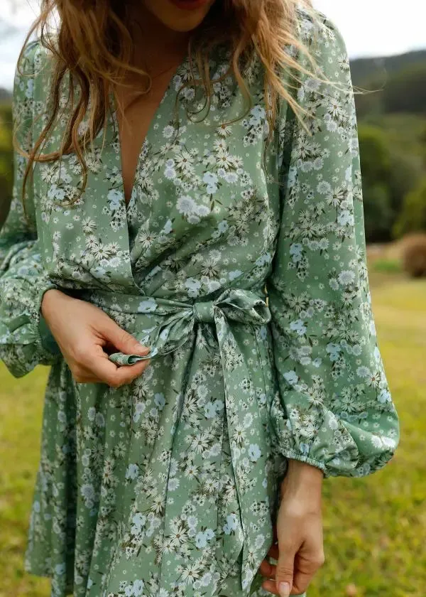 The Rose Dress Morning Meadow by Tasi Travels