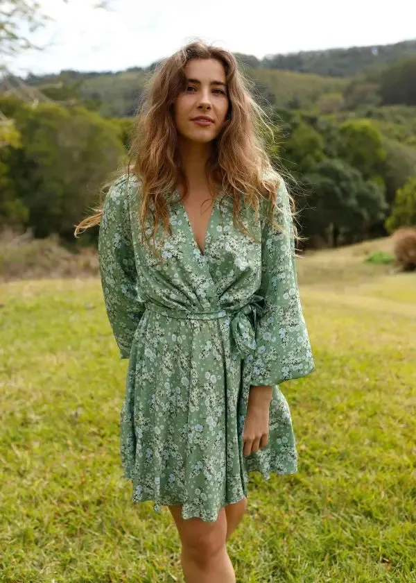 The Rose Dress Morning Meadow by Tasi Travels