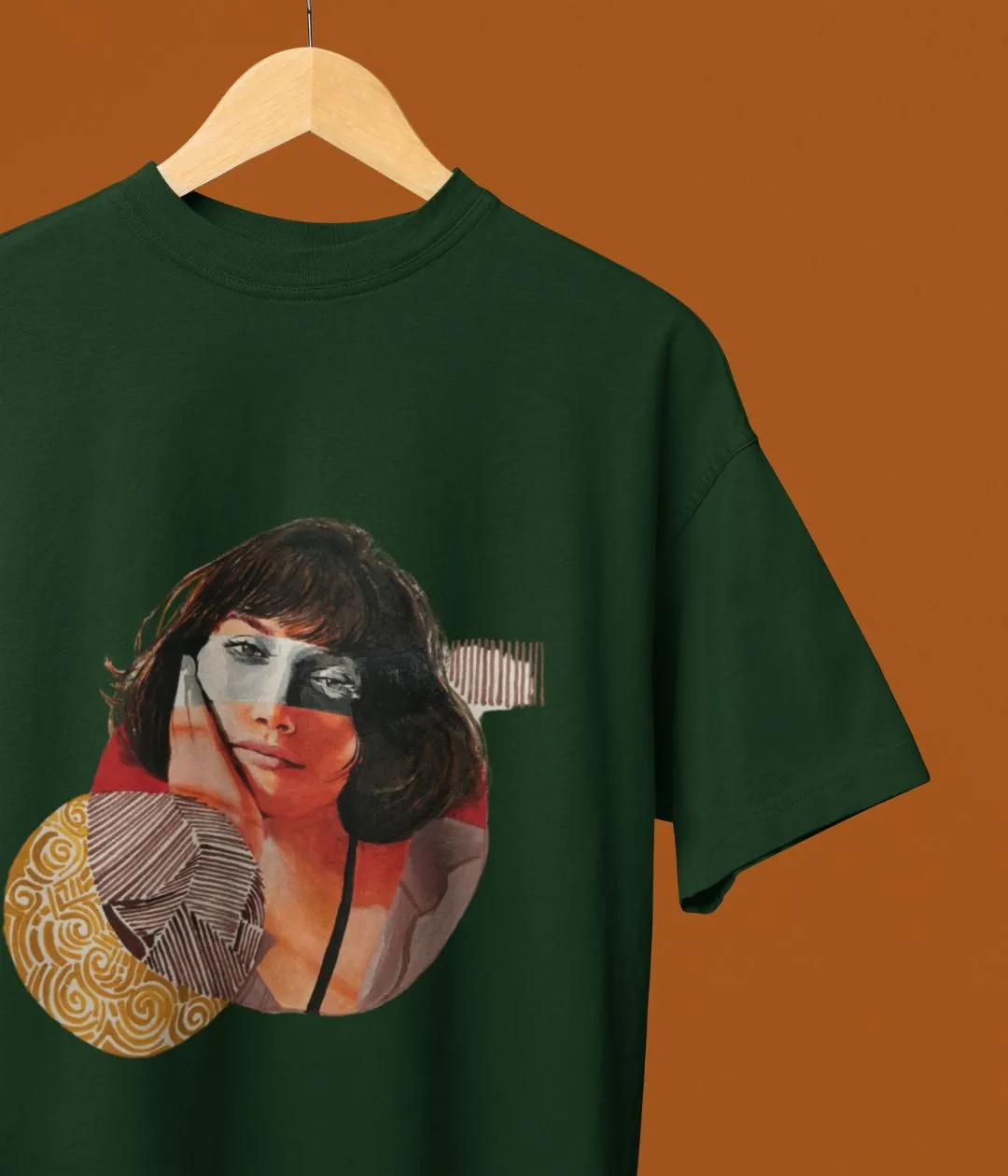 The Stare Beyond - Oversized Classic T-Shirt - Dark