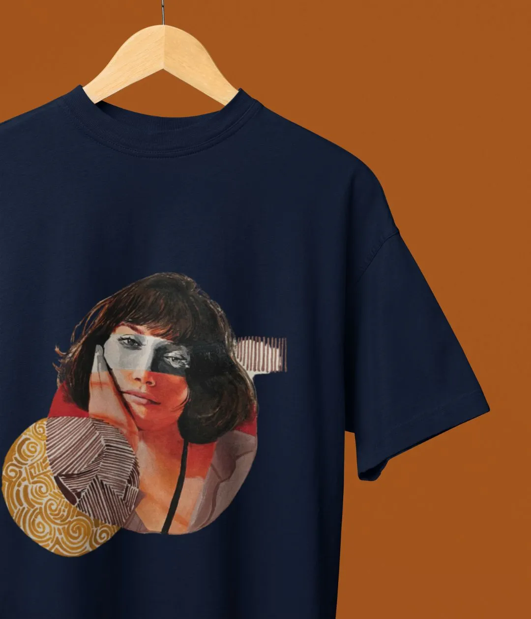 The Stare Beyond - Oversized Classic T-Shirt - Dark
