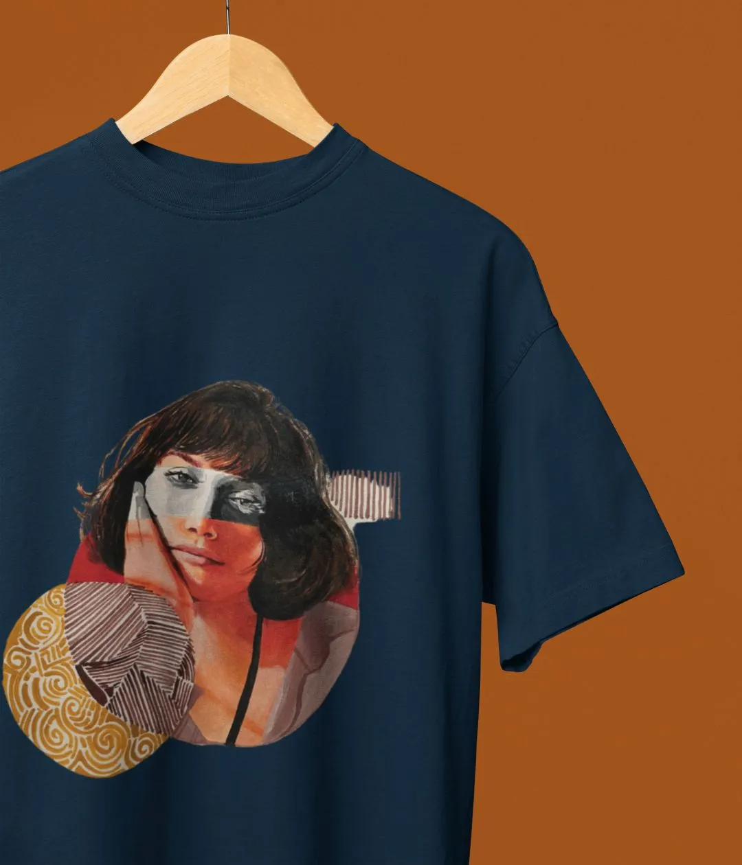 The Stare Beyond - Oversized Classic T-Shirt - Dark