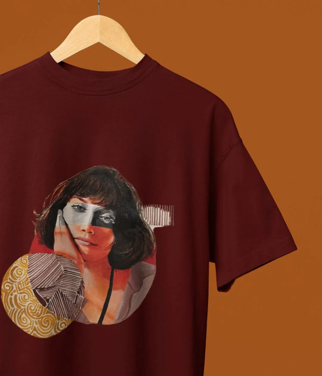 The Stare Beyond - Oversized Classic T-Shirt - Dark