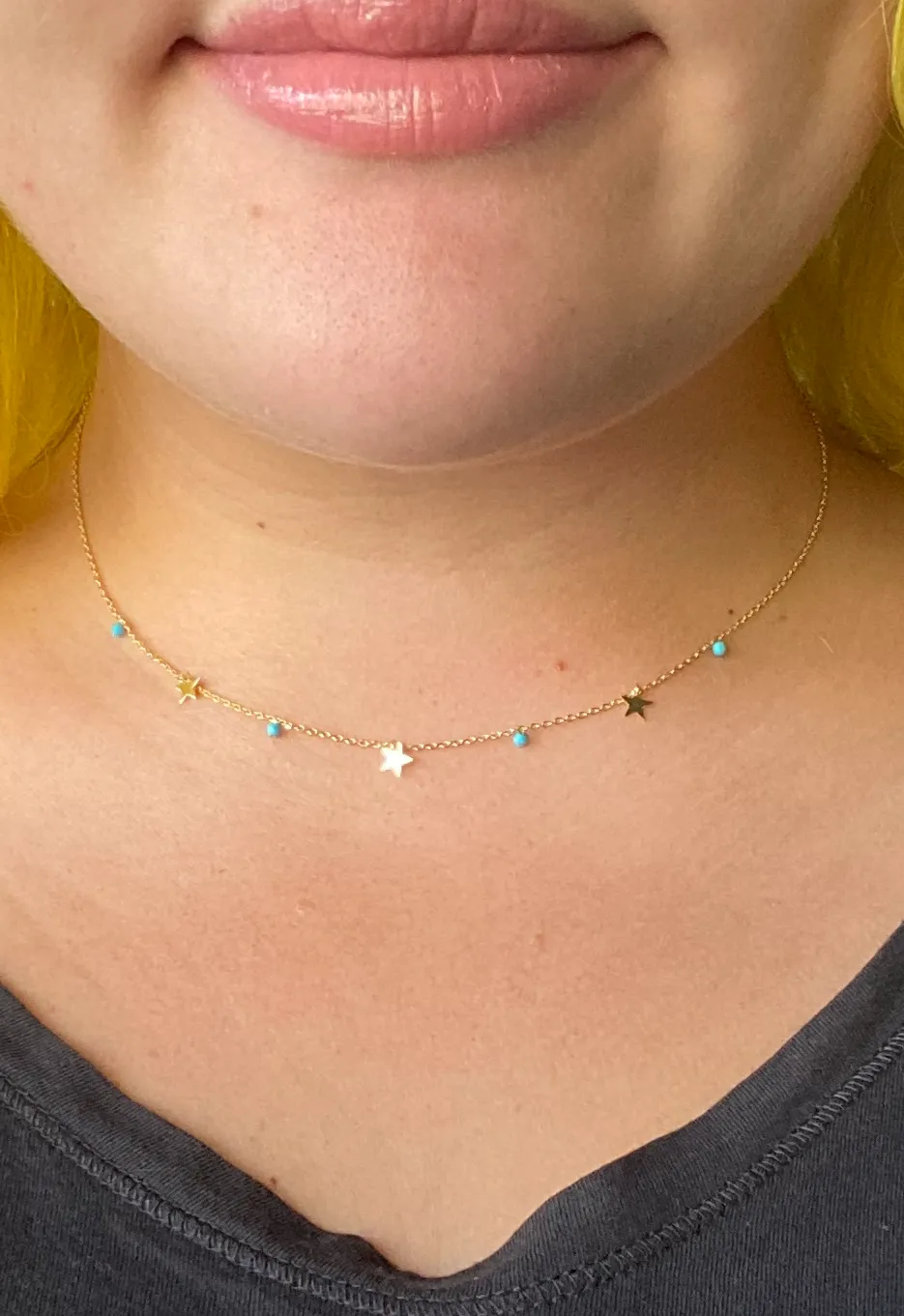 Tiny Stars Necklace