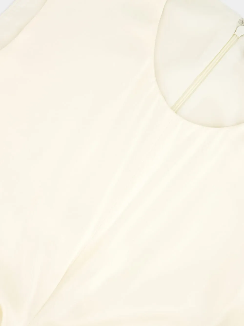 Tizzy Silk Top in Tapioca