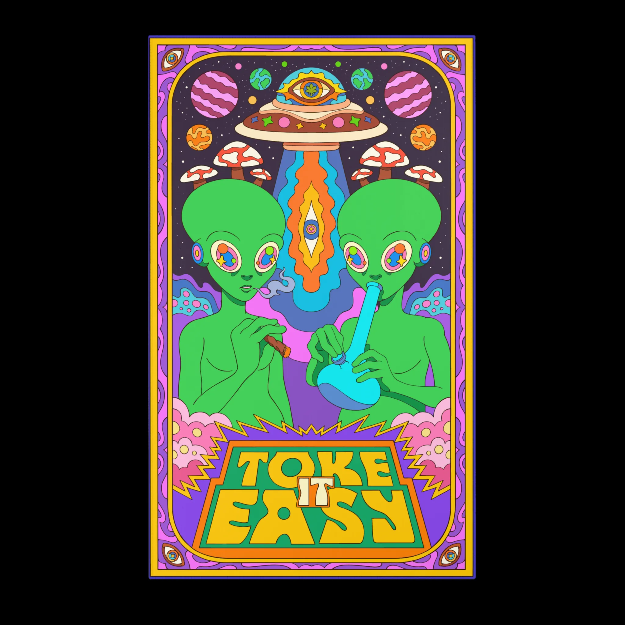 Toke it Easy Rug
