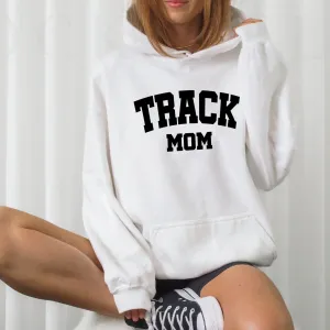 Track Mom Hoodie, Track Mama Crewneck, Mother's Day Gift, Track Mom Gift Sweatshirt, Gift Sweatshirt For Mom, Track Mama Gift