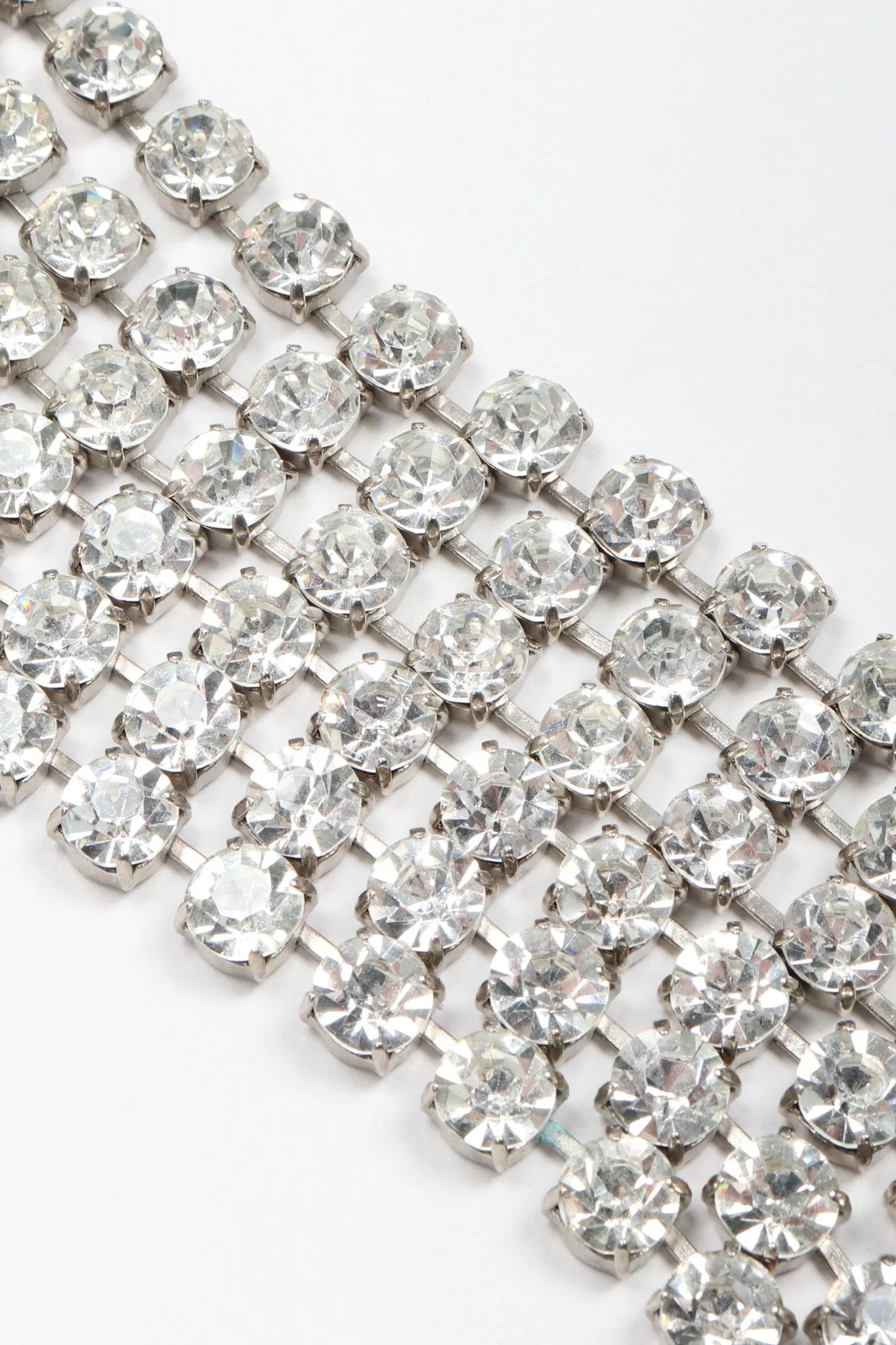Triple-Strand Crystal Collar